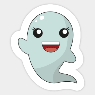 Kawaiii Ghost Sticker